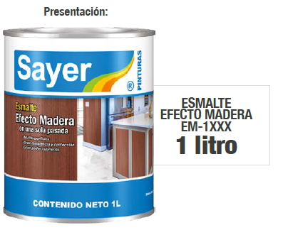 Efecto Madera - 500 ml - AZ Pinturas SL